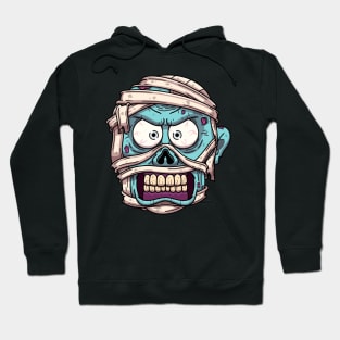 Scary Mummy Face Hoodie